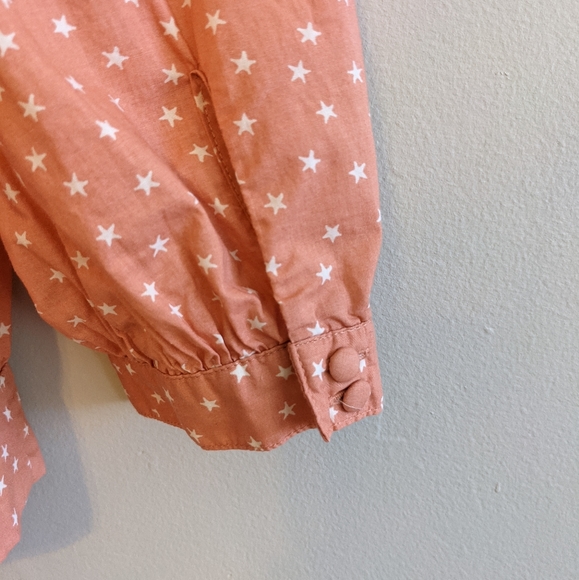 MADEWELL Wrap Top in Star Scatter Blush XS - Picture 7 of 7